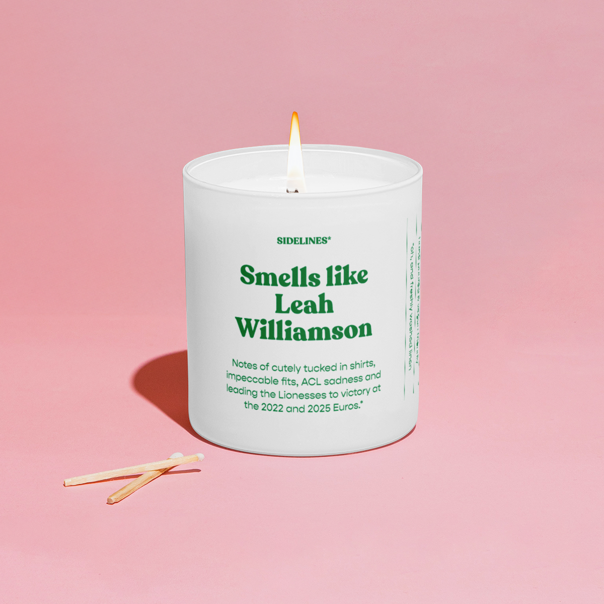 Smells like Leah Williamson Candle