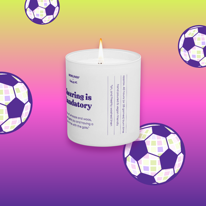 Sidelines x Gals FC Candle