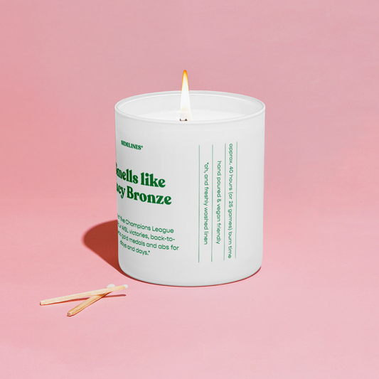 Smells like Lucy Bronze candle