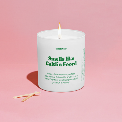 Smells Like Caitlin Foord Candle